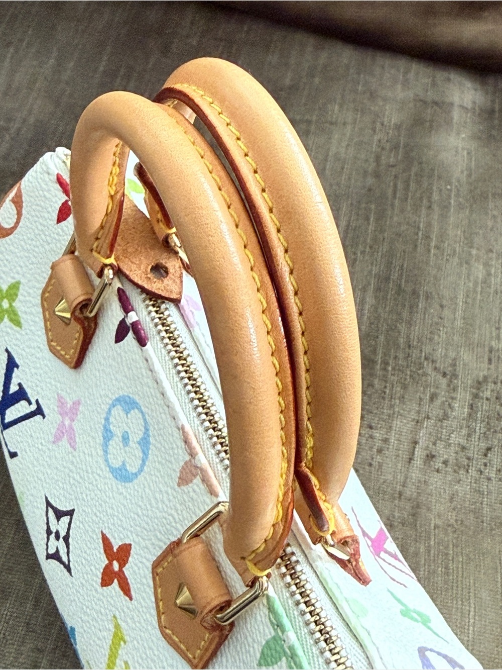 ✨ PRISTINE ✨💯% Authentic Louis Vuitton Multicolor Monogram Nano Speedy - Picture 9 of 12